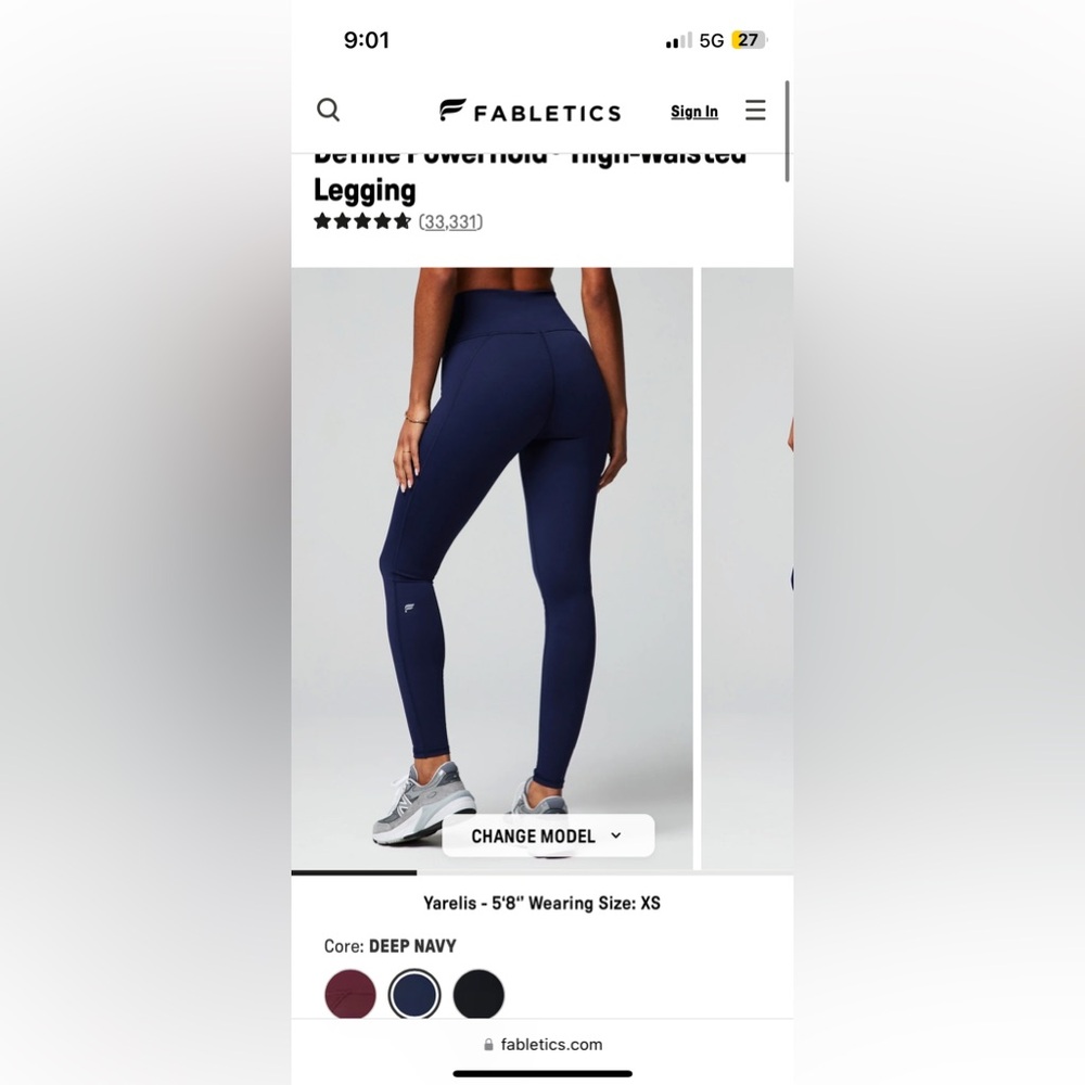 blue charcoal colored power hold tablet is leggings size XS mesh pockets